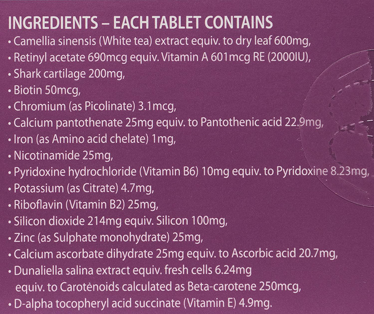 Hairdressers Formula Hair Nutrition Tablets for Women 1 Pack of tablets, White, 30 count
