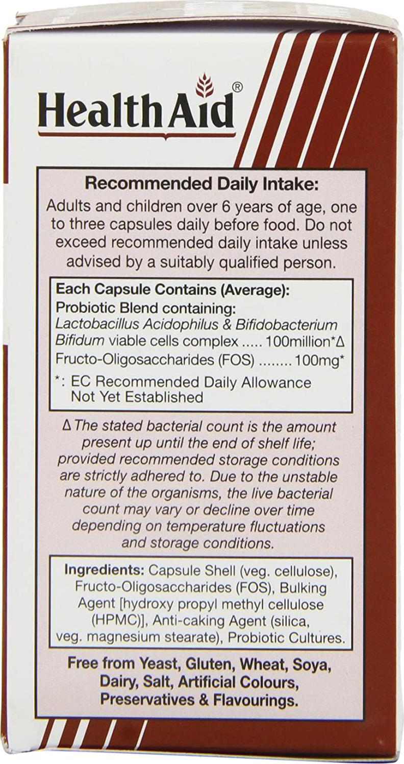 HealthAid Acidophilus - 60 Vegicaps