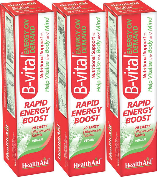 HealthAid B-Vital Vegan Tablet (Pack of 60)