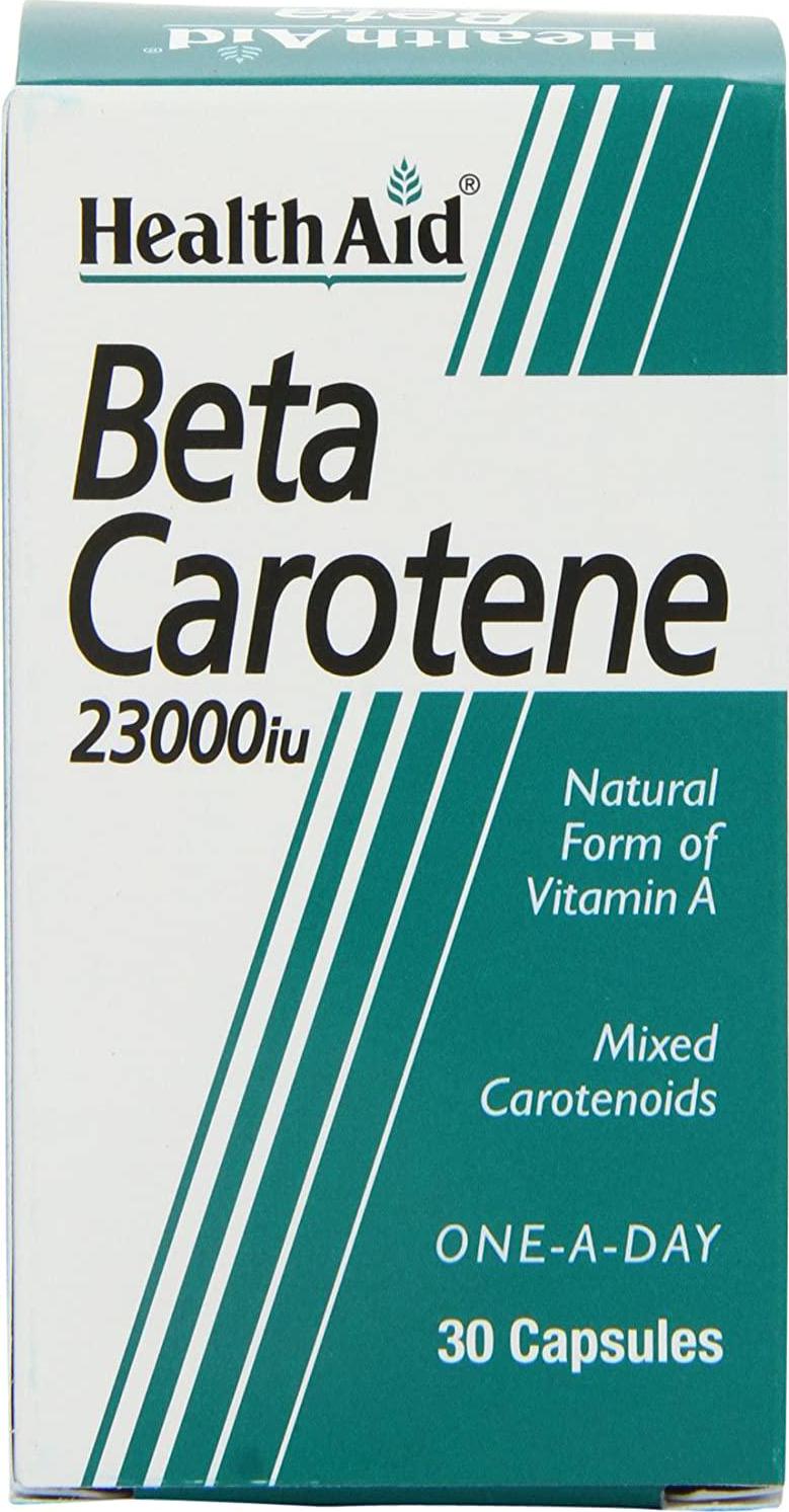 HealthAid Beta-Carotene - 30 Capsules