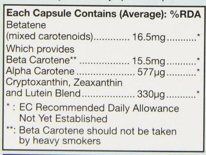 HealthAid Beta-Carotene - 30 Capsules