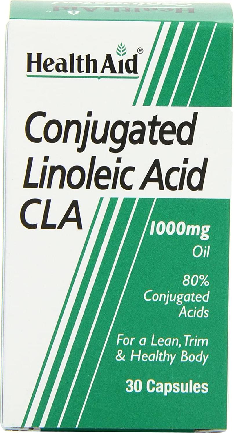 HealthAid CLA - Conjugated Linoleic Acid - 30 Capsules