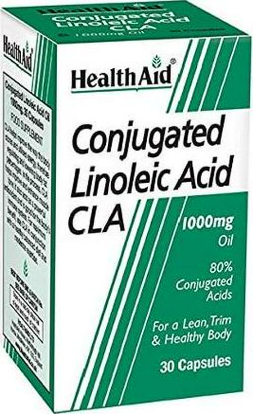 HealthAid CLA - Conjugated Linoleic Acid - 30 Capsules
