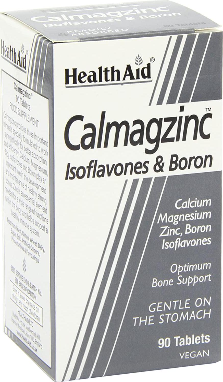 HealthAid Calmagzinc - 90 Vegan Tablets