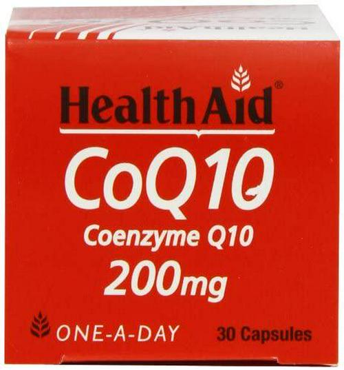 HealthAid CoQ-10 200mg - Coenzyme Q10 - 30 Capsules