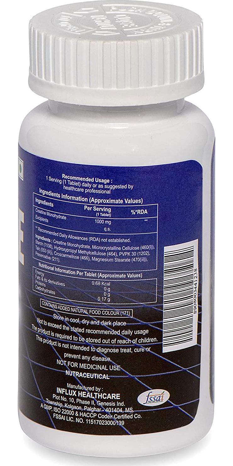 HealthAid Creatine Monohydrate 1000mg - 60 Tablets