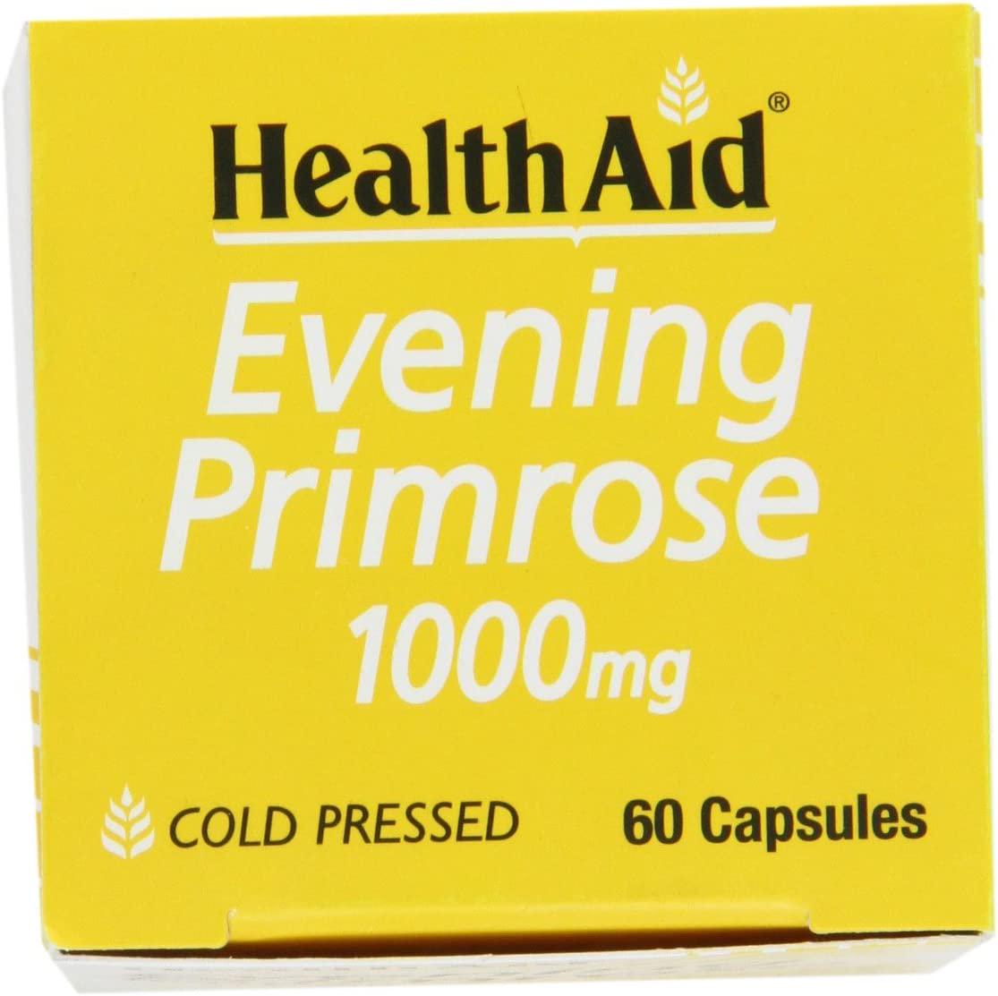 HealthAid Evening Primrose Oil 1000 mg - 60 Capsules