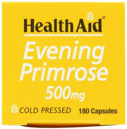HealthAid Evening Primrose Oil 500 mg - 180 Capsules