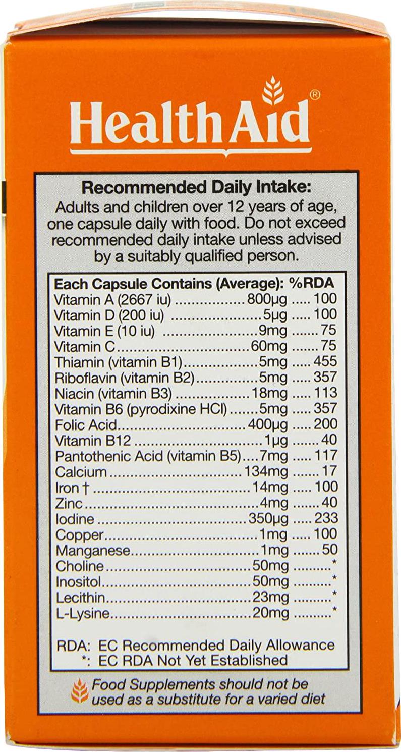 HealthAid Gericaps - 30 Capsules