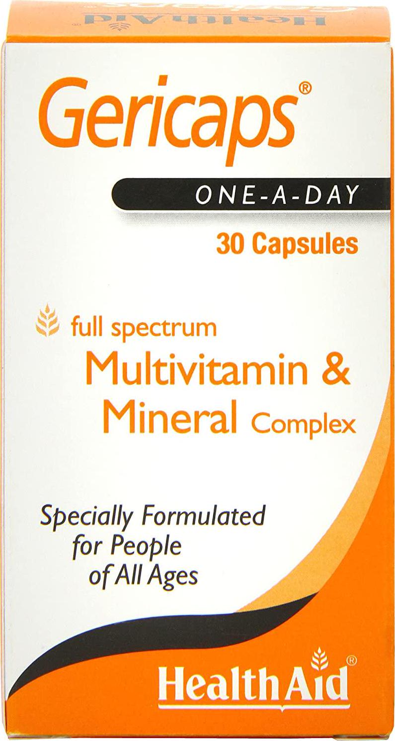 HealthAid Gericaps - 30 Capsules