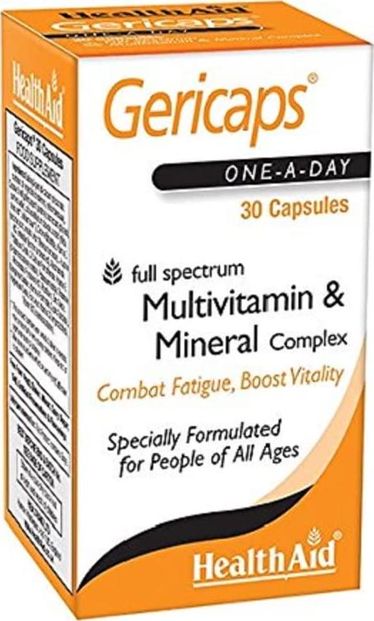 HealthAid Gericaps - 30 Capsules