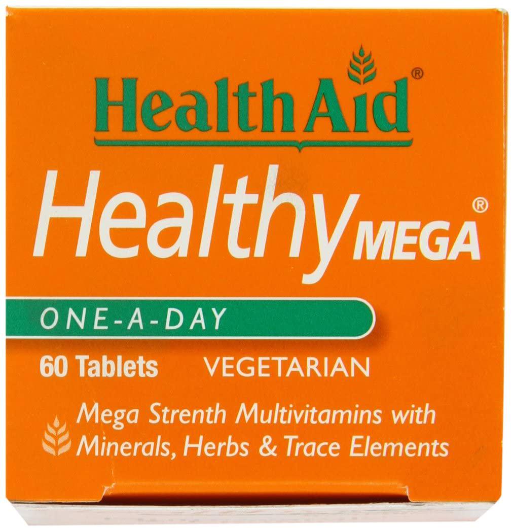 HealthAid Healthy Mega - Prolong Release - 60 Vegetarian Tablets