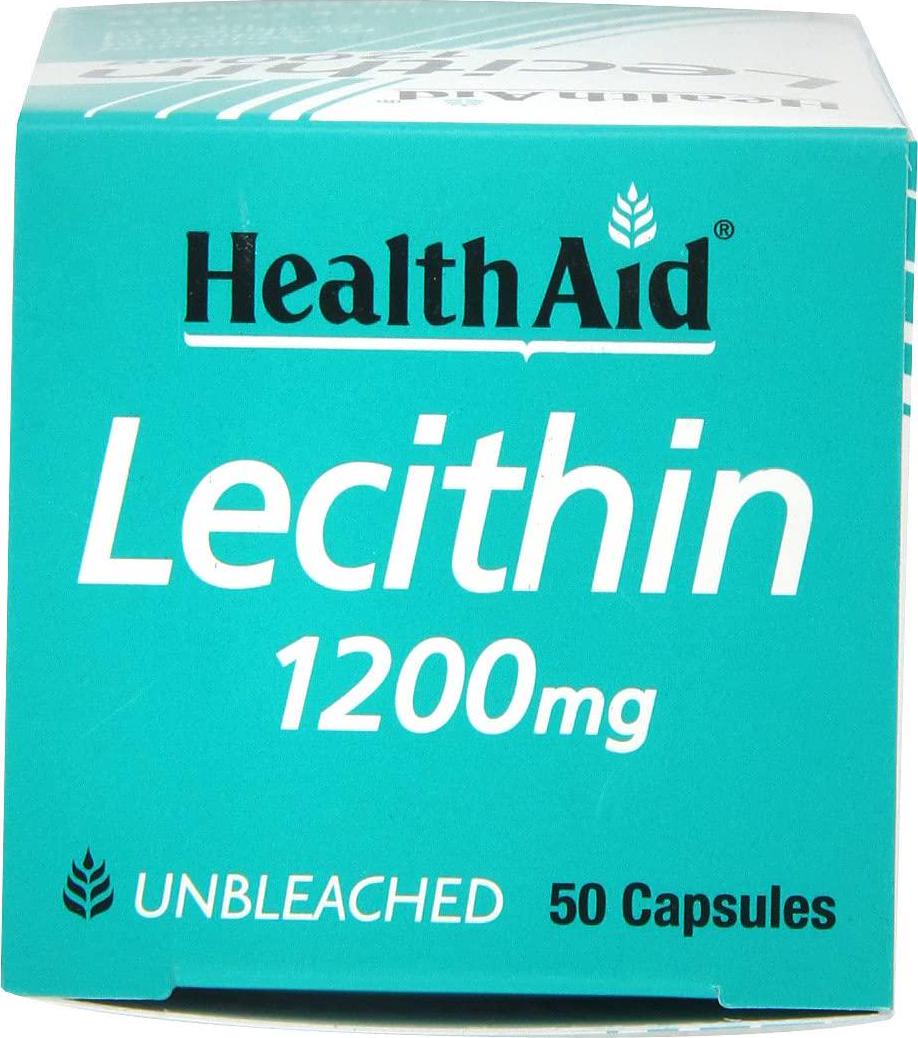 HealthAid Lecithin 1200mg - 50 Capsules