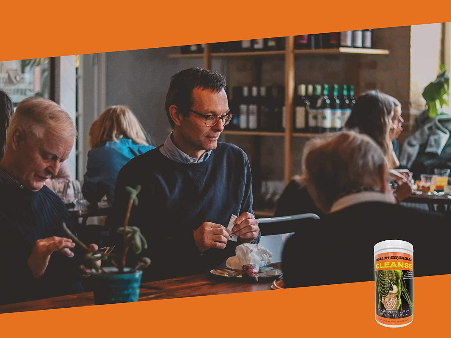 Health Guardian Colon Cleanse 30 Day Serving Orange Powder