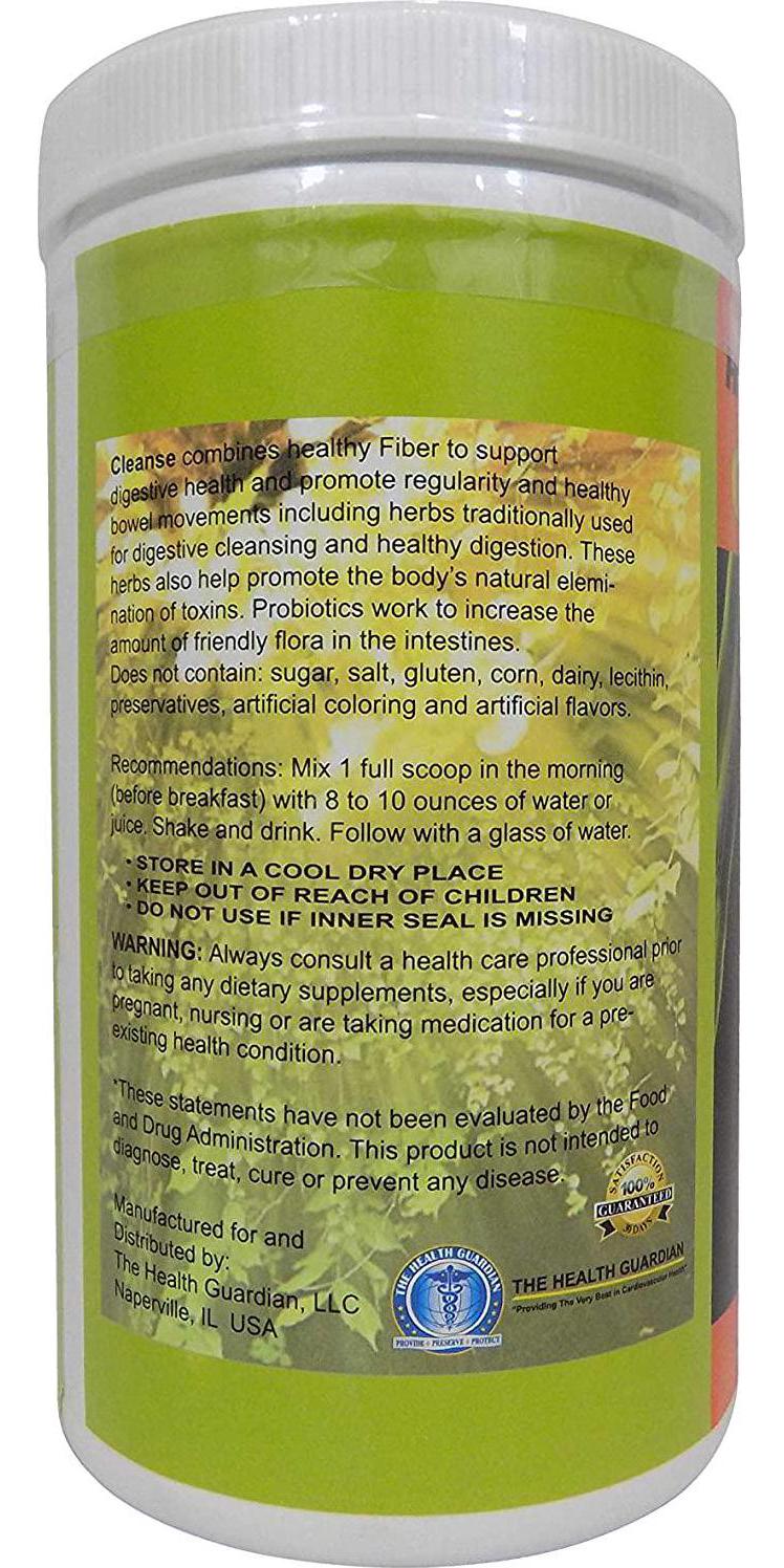 Health Guardian Colon Cleanse 30 Day Serving Orange Powder