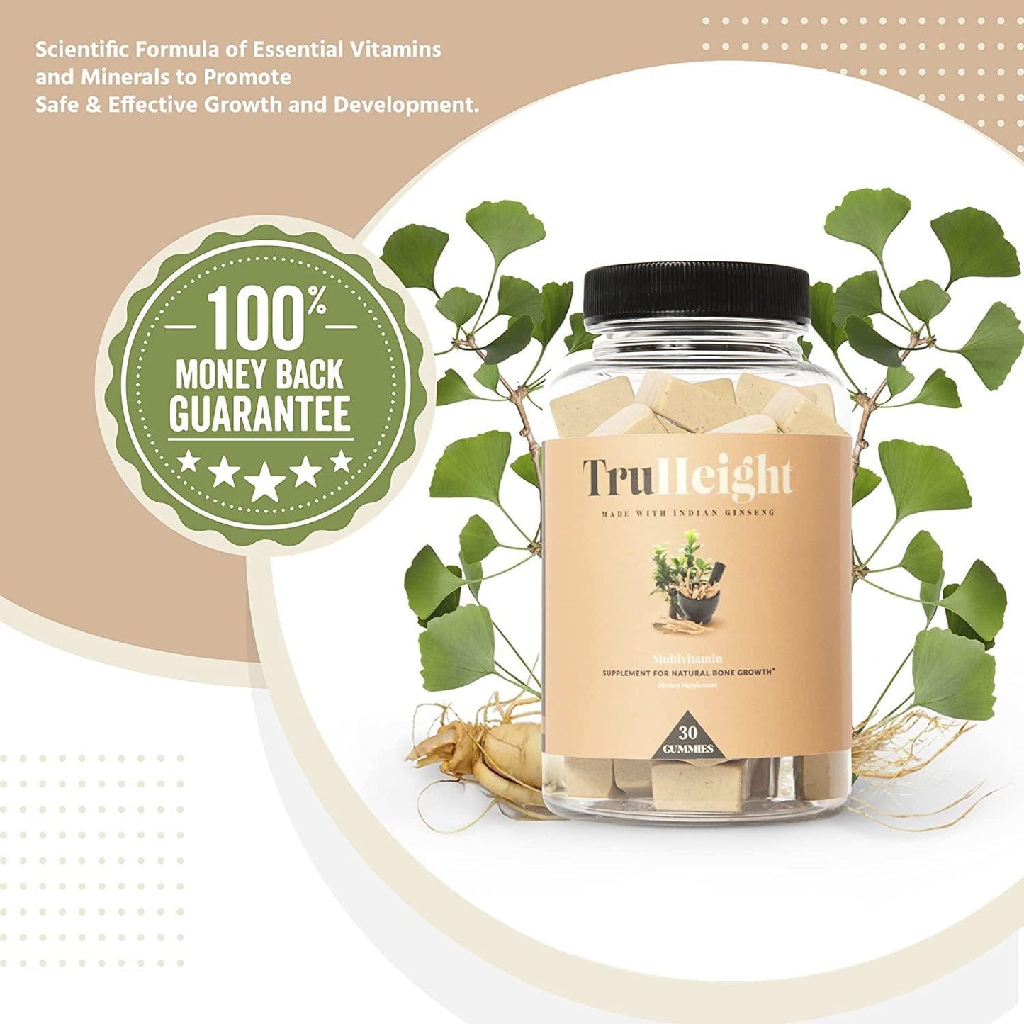 Height Growth Formula - Grow Taller Supplement - Made in USA - Doctor Recommended - Height Maximizer - Grow Taller Pills - Supplement for Natural Bone Growth - Height Pill Supplement - ProHeight 60ct