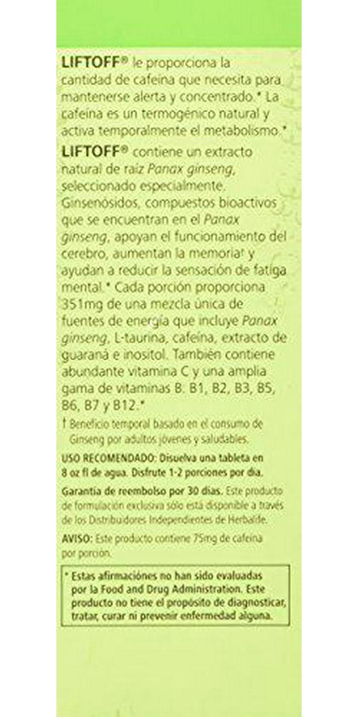 Herbalife Liftoff Lemon-Lime Blast Kosher (Box of 10 Tablets)