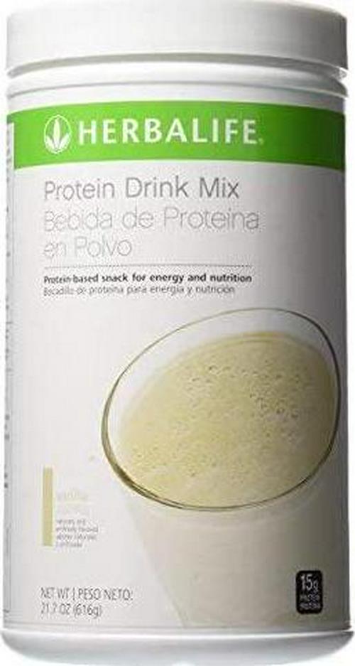 Herbalife Protein Drink Mix PDM - Vanilla (616 gm Canister)
