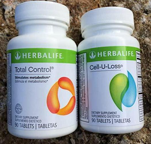 Herbalife Total Control and Cell-U-Loss Combo 90 Tablets Each