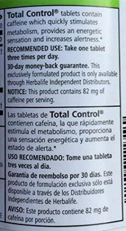 Herbalife Total Control and Cell-U-Loss Combo 90 Tablets Each