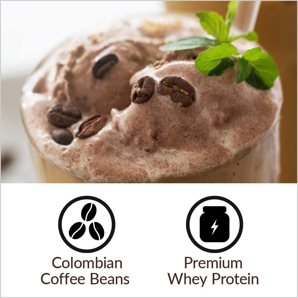 High Protein Coffee, Maine Roast Iced Coffee, 15g of Protein, 2g Carbs, Zero Sugar, 2 Shots of Espresso, Keto Friendly, All Natural (15 Servings, Iced Coffee)