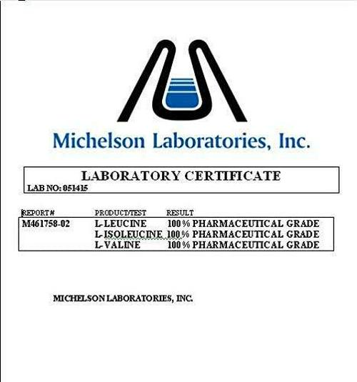 Hollywood Supps BCAA Capsules 100% Pure 3200mg Made in The USA