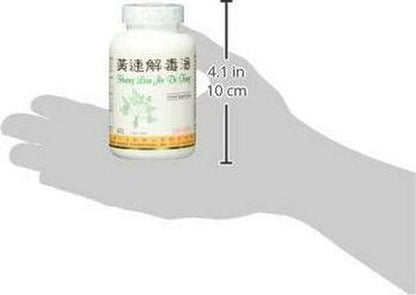 Huang Lian Detox Formula Dietary Supplement 500mg 100 Capsules (Huang Lian Jie Du Tang) L01 100% Natural Herbs