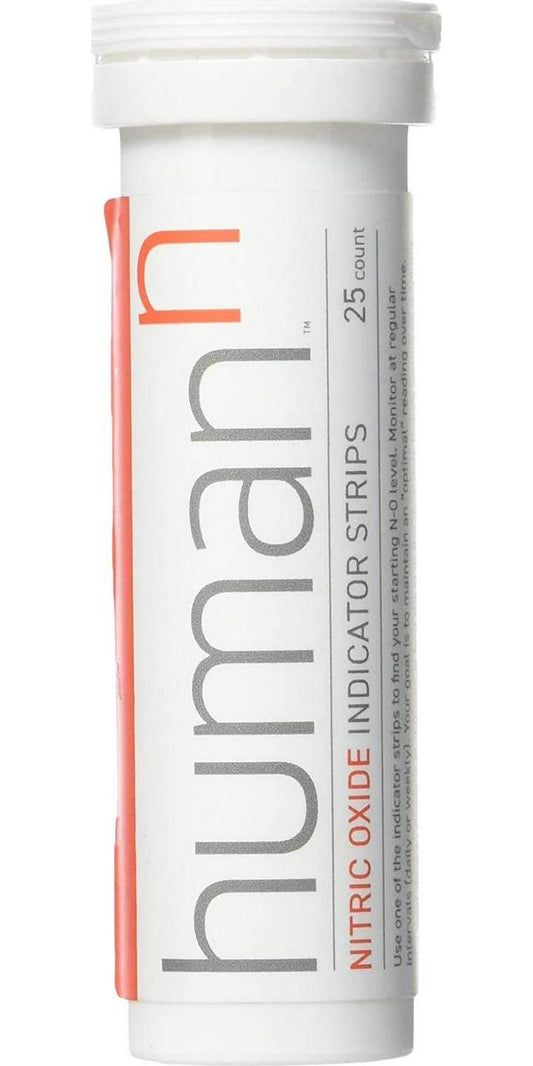 HumanN - Nitric Oxide I Indicator Strips - Test salivary Nitrite Levels - 1 Tube of 25 Strips