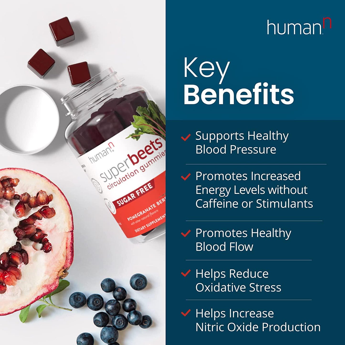HumanN SuperBeets Circulation Gummies and SuperBeets Heart Chews