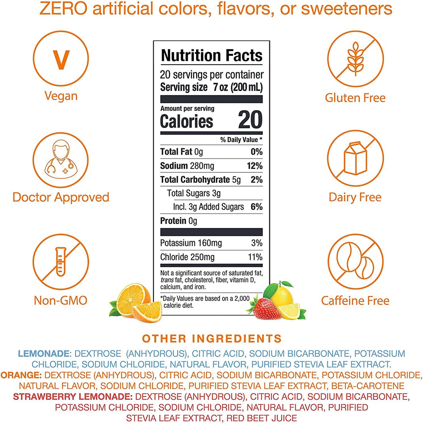Hydralyte Electrolyte Powder Packets | Variety Flavor Hydration Packets | Easy Dissolve Electrolyte Powder for Rehydration Solutions | Low Sugar Hydration Powder Packets (8 oz Serving, 30 Count)