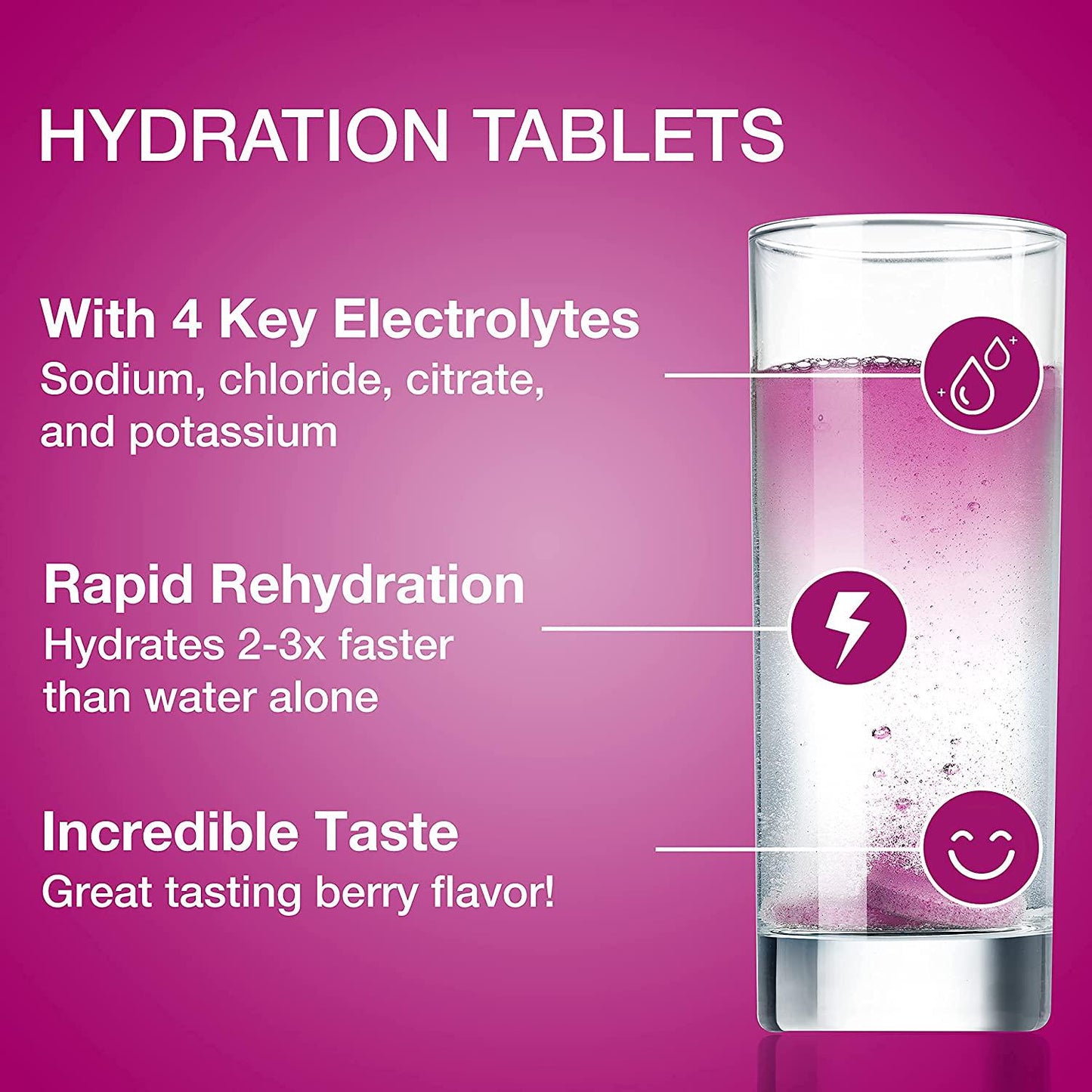 Hydralyte Immunity Boost (20 Count) and Electrolyte Berry Tablets (20 Count) Bundle | Immune Boost with 1,000mg of Vitamin C, Elderberry and Zinc | Effervescent Electrolyte Tablets (20 Count), Berry