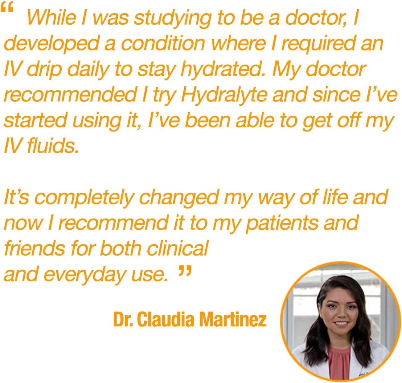 Hydralyte Immunity - Citrus Electrolyte Powder Packets | 1,000mg Vitamin C Hydration Packets for Immune Support | All Natural Hydration Powder with Zinc and Electrolytes | (8oz Serving, 20 Count)