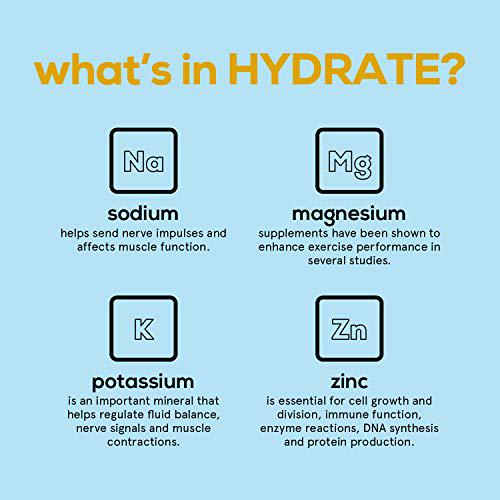 Hydrant Hydrate, No Added Sugar, Electrolyte Powder Rapid Hydration Mix, Hydration Powder Packets Drink Mix, Helps Rehydrate Better Than Water (Lemonade, 30 Count)