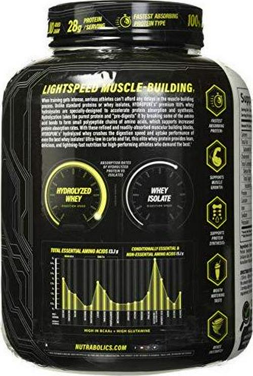 HydroPure (100% Hydrolyzed Whey Protein Isolate) Vanilla 4.5 lb
