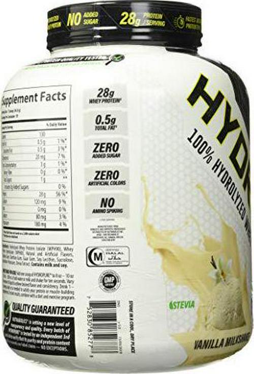 HydroPure (100% Hydrolyzed Whey Protein Isolate) Vanilla 4.5 lb
