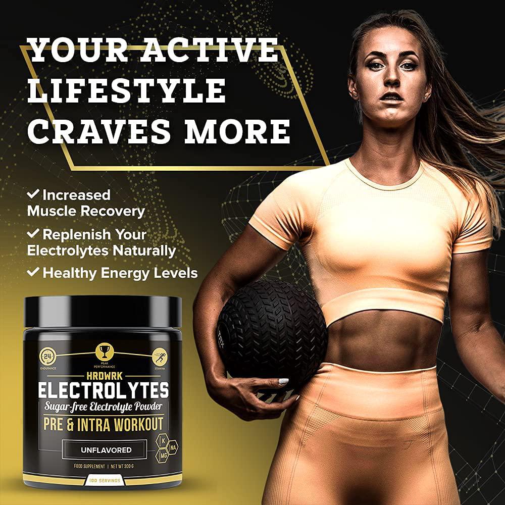 Hydrolyte - 100 Servings Sugar Free Electrolyte Powder with Magnesium, Potassium and Sodium - Boost Endurance and Reduce Fatigue with This Electrolyte Supplement - Maximum Hydration - Keto Friendly