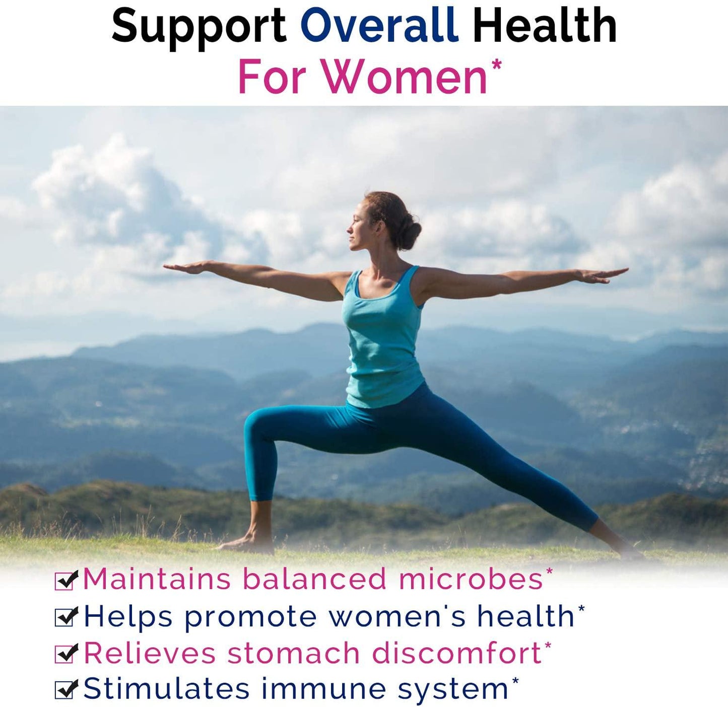 INNATE Vitality Women's Once-Daily Probiotics, 120 Billion CFU, 32 Tested Strains, Yeast Control+Vaginal PH Support, Gut+Immunity, Prebiotics, Digestive Enzymes and Organic Cranberry