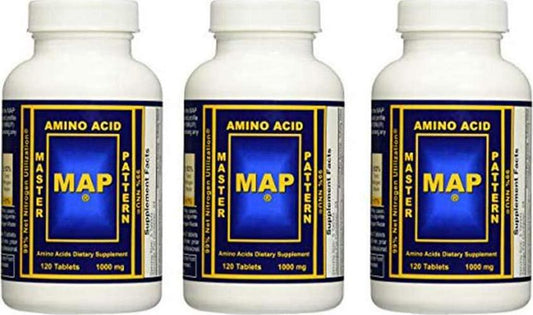 INRC Master Amino Acid Pattern Map Muscle Building Tablets, 360 Count