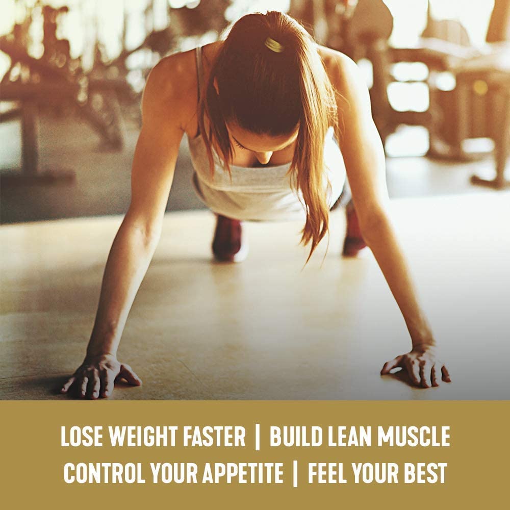 INVIGOR8 Superfood Shake (French Vanilla) and Fat Burner Bundle. Gluten-Free and Non GMO Meal Replacement Shake and Healthy Garcinia Weight Loss Supplement/Appetite Suppressant.