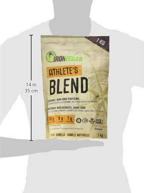 IRONVEGAN Sprouted Protein Athletes Blend Vanilla, 1000 GR