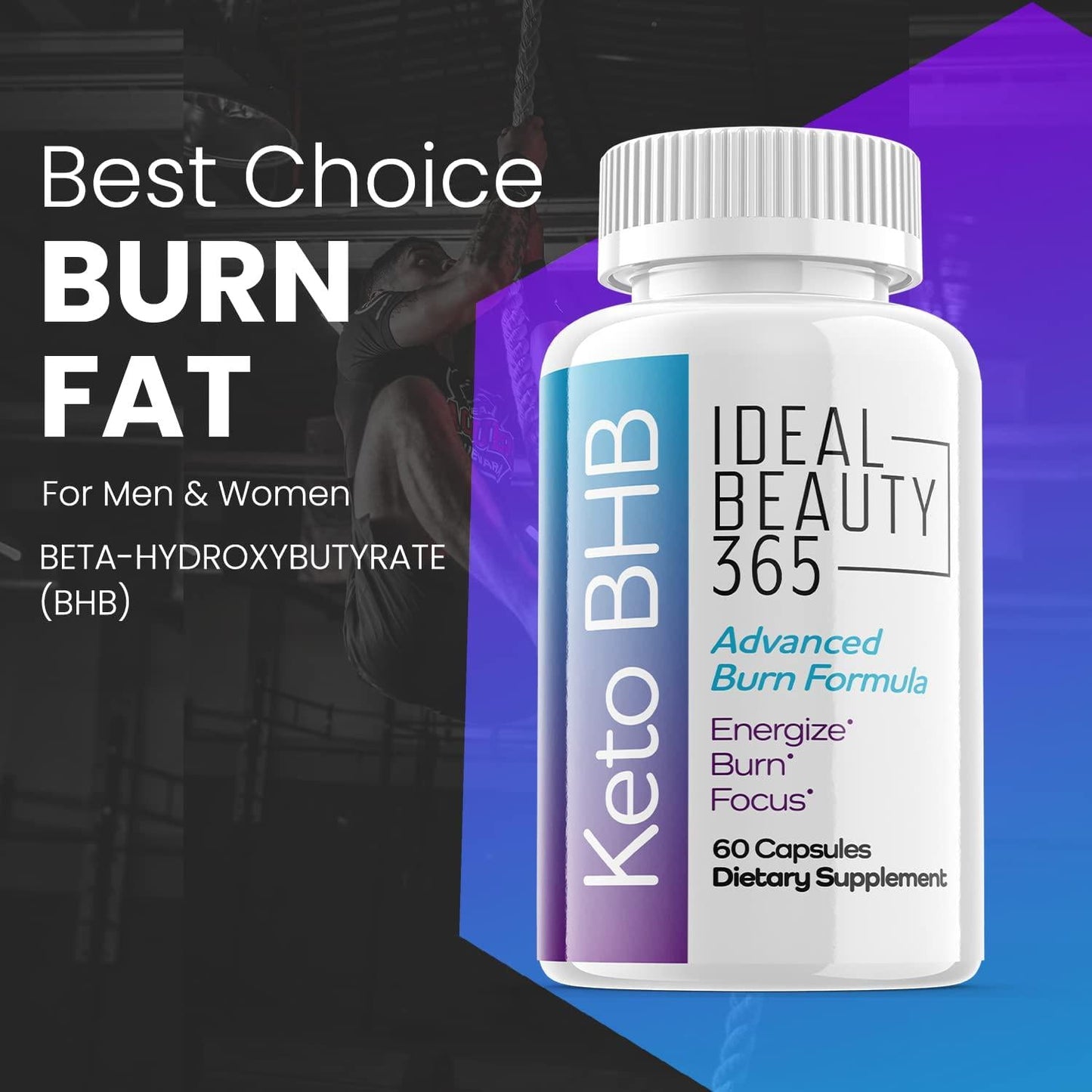 Ideal Beauty 365 Ketogenic Supplement Pills (1 Pack)