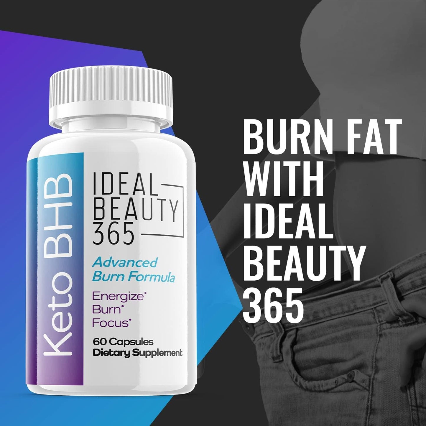 Ideal Beauty 365 Ketogenic Supplement Pills (1 Pack)