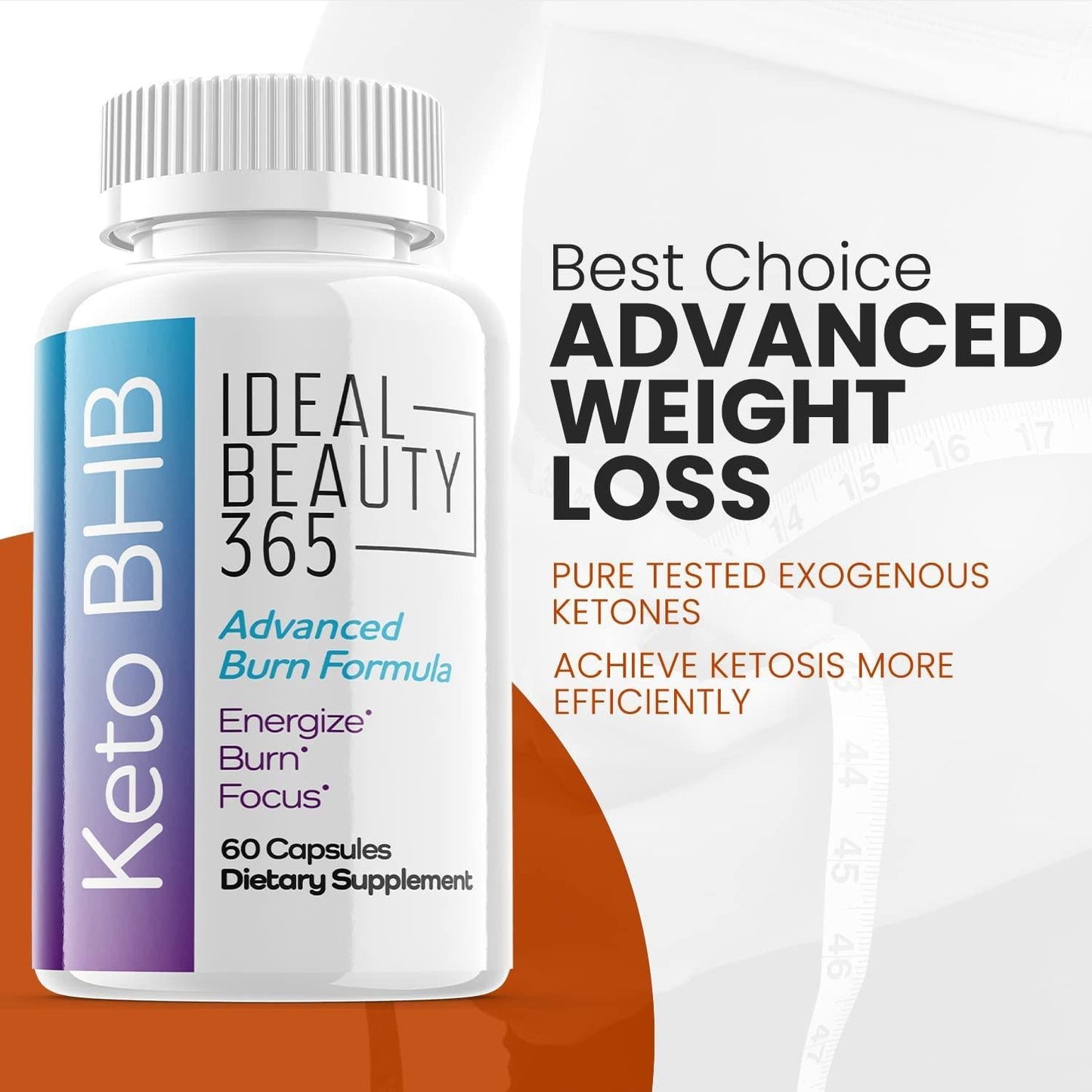 Ideal Beauty 365 Ketogenic Supplement Pills (1 Pack)