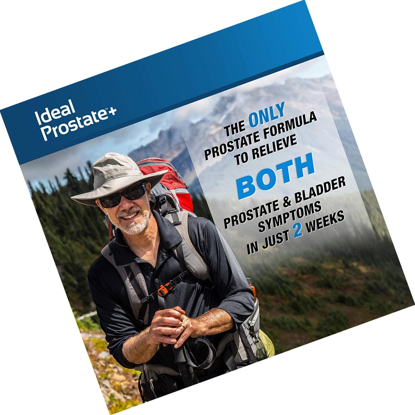 Ideal Prostate Plus Ultra Support Supplement Powerful Prostate Supplement for Men Natural Prostate Relief with Saw Palmetto, Beta Sitosterol, Lycopene, Zinc, Horsetail and Vitamin D3 60 Capsules