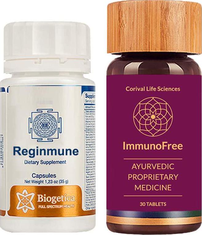 Immunofree Tabs and Reginmune Caps Combo