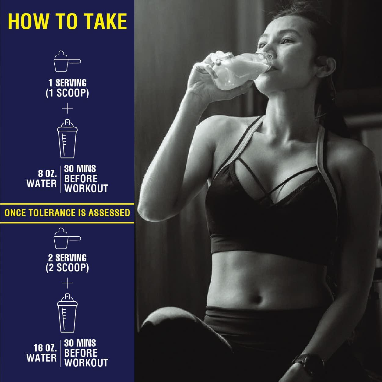 Infinite Labs Juggernaut X Ultimate Punch Pre Workout Supplement with Citrulline, Creatine, Beta Alanine, 14.4 oz, 42 Servings, Pre Work Out Supplements for Women and Men