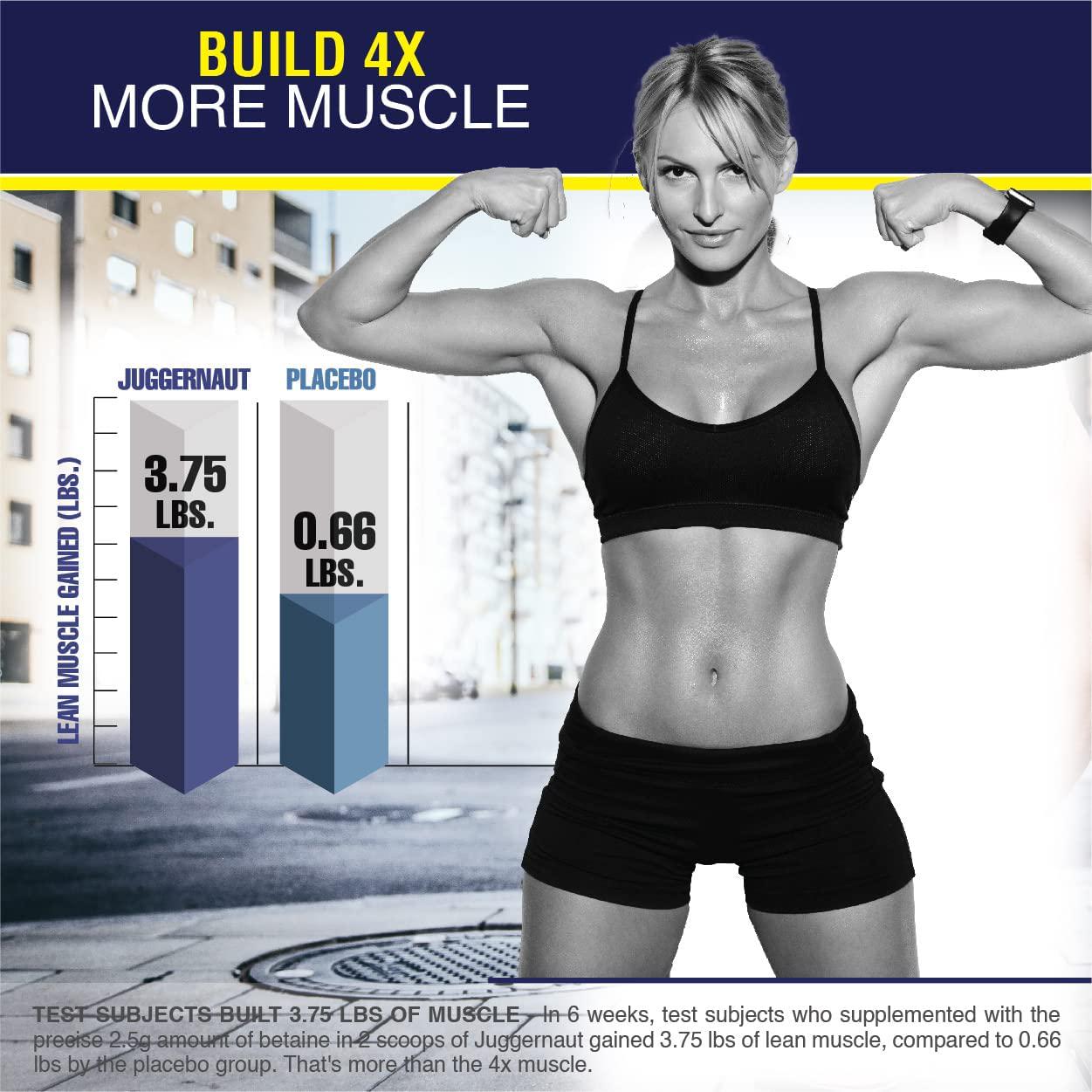 Infinite Labs Juggernaut X Ultimate Punch Pre Workout Supplement with Citrulline, Creatine, Beta Alanine, 14.4 oz, 42 Servings, Pre Work Out Supplements for Women and Men