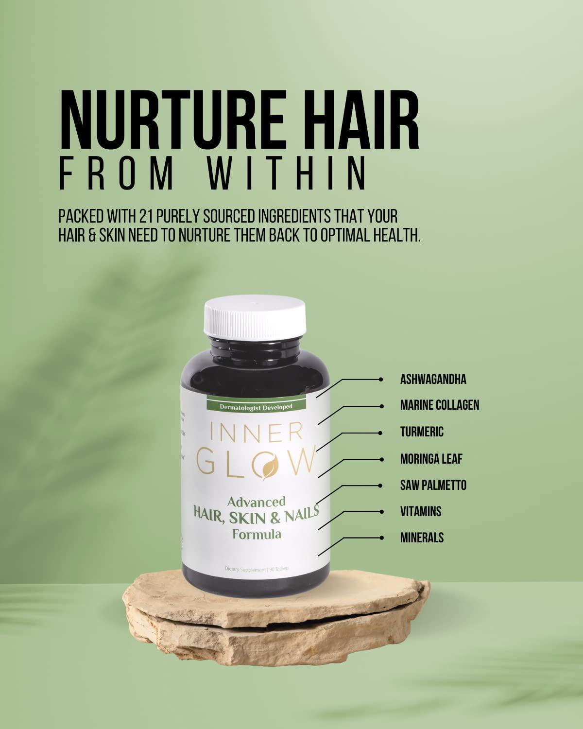 Inner Glow Advanced Hair, Skin and Nails Formula