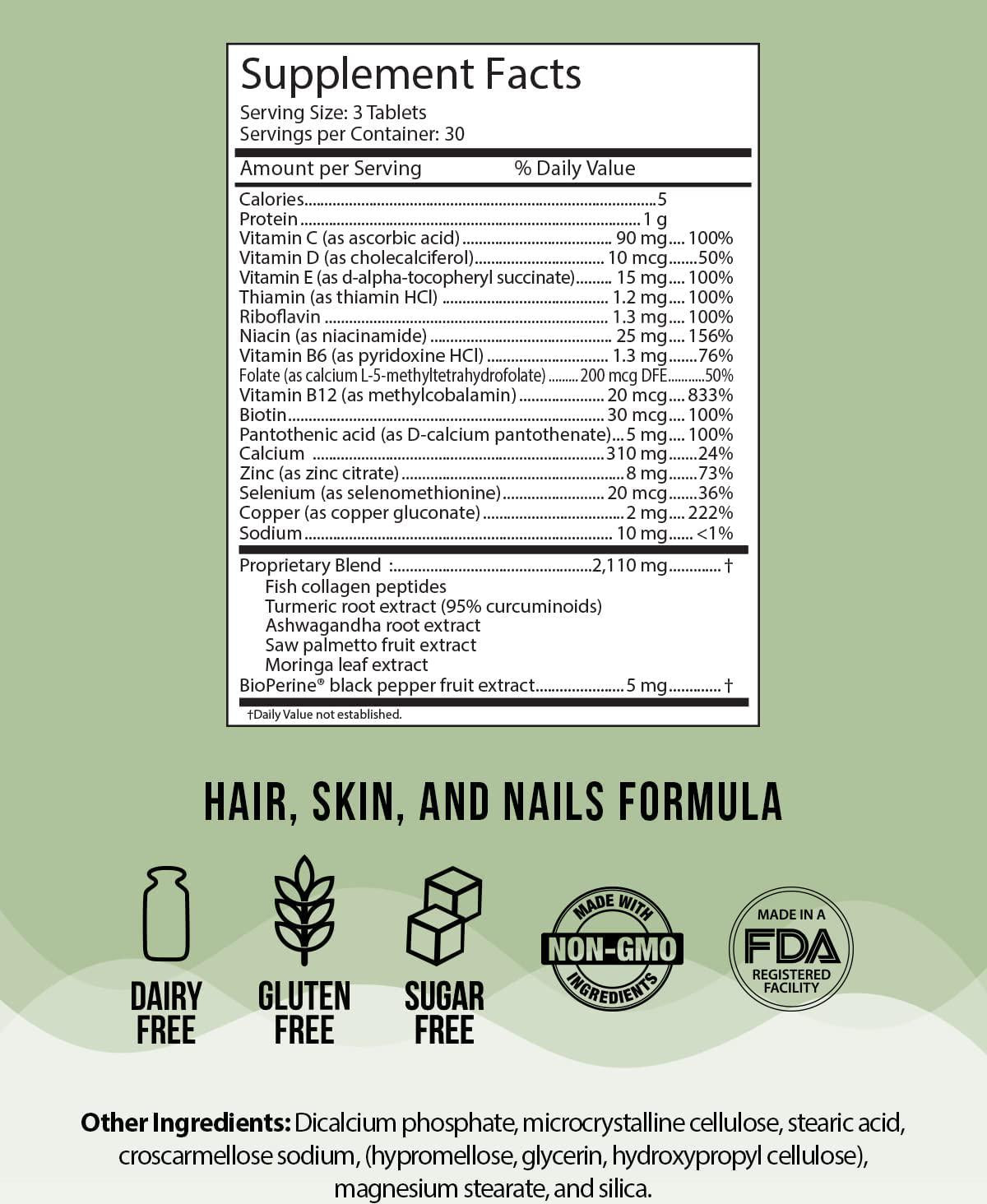 Inner Glow Advanced Hair, Skin and Nails Formula