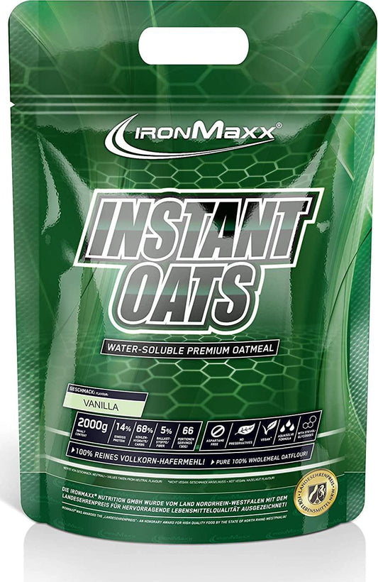 Instant Oats Water-Soluble Premium Oatmeal, Vanilla